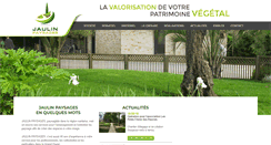 Desktop Screenshot of jaulin-paysages.com